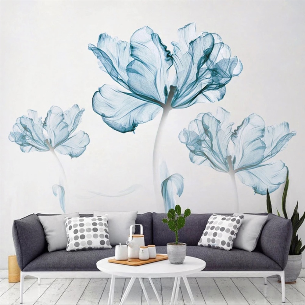 JUST IN ♡ Watercolor Floral Decals - Picture 2 of 5
